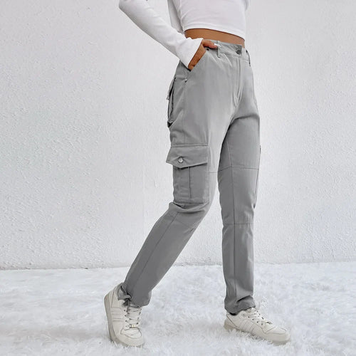 Women's Multi-Pocket Cargo Pants