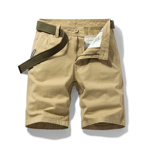 Men's Multi-Pocket Cotton Shorts for Summer