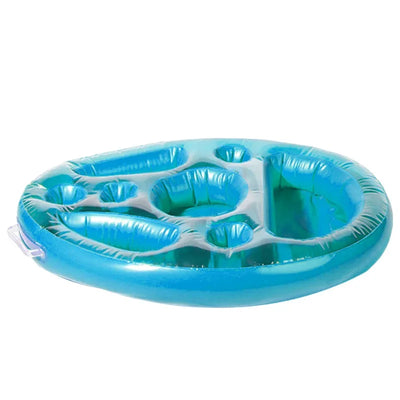 Summer Party Bucket Cup Holder, piscina inflável Float Beer Drink Cooler, bandeja de barra de mesa, acessórios de piscina de praia portátil
