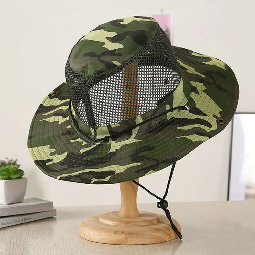 Men's Foldable Breathable Bucket Hat