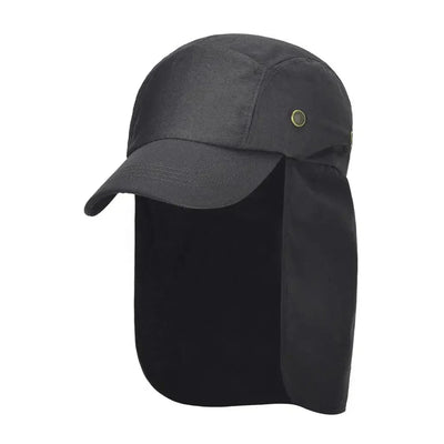 Chapéu de proteção solar ao ar livre para homens e mulheres, caminhadas, viagem, pesca, boné solar com UPF 50 + proteção solar e aba do pescoço