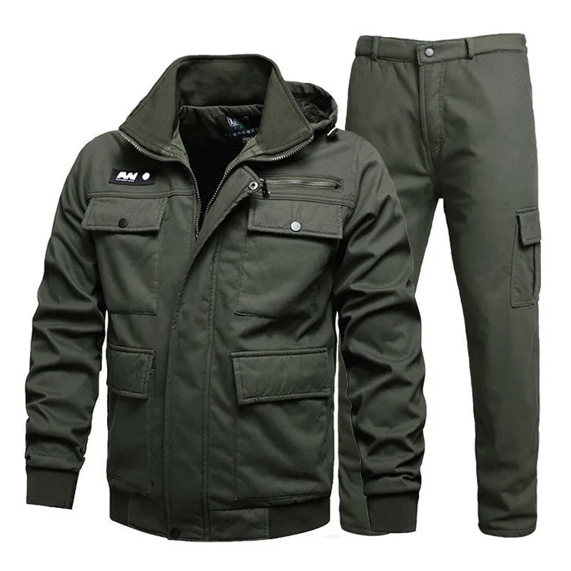 Army Cargo Jacket & Pants Set