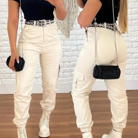 Women's High-Waist Streetwear Cargo Pants