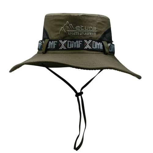 Men's Wide Brim Hat with UV Protection