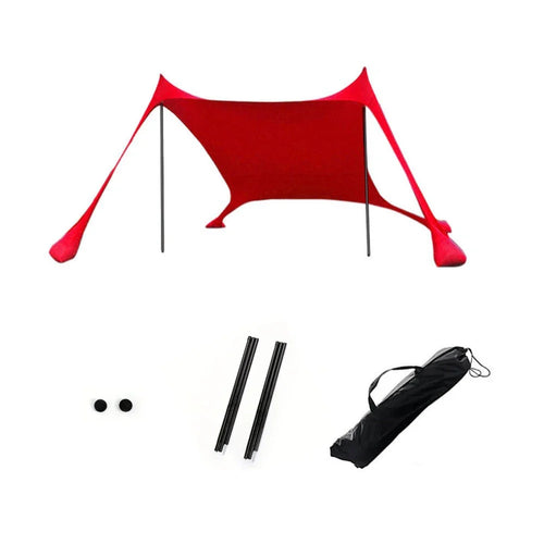 Portable UPF50+ Beach Tent for Families