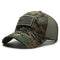 Military Cap with American Flag