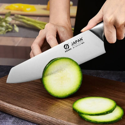 Profissional Japonês Cozinha Chef Knife Set, Carne De Peixe Cortador, Cortador De Legumes, Cutelo De Açougueiro De Aço Inoxidável, com Caixa