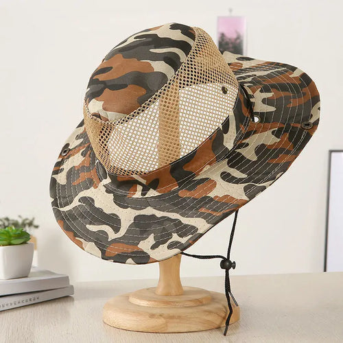 Men's Foldable Breathable Bucket Hat