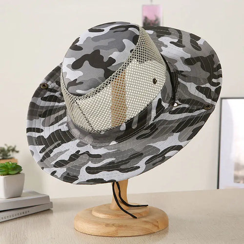 Men's Foldable Breathable Bucket Hat