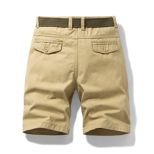 Men's Multi-Pocket Cotton Shorts for Summer