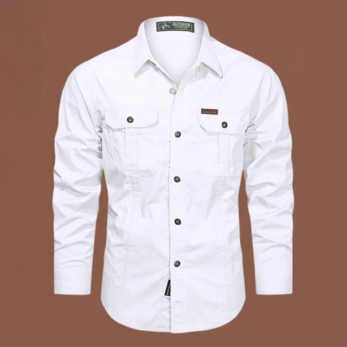 Military Cotton Casual Shirt