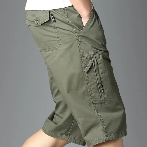 Men's Cotton Shorts with Pockets