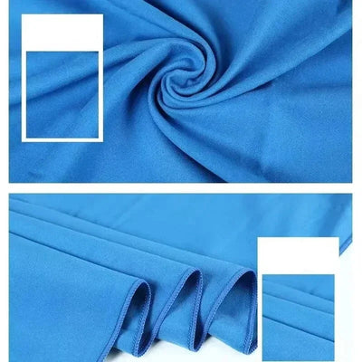 Toalha esportiva de secagem rápida 40x80cm azul cinza verde laranja natação ginásio fitness acampamento correndo praia toalhas de pano