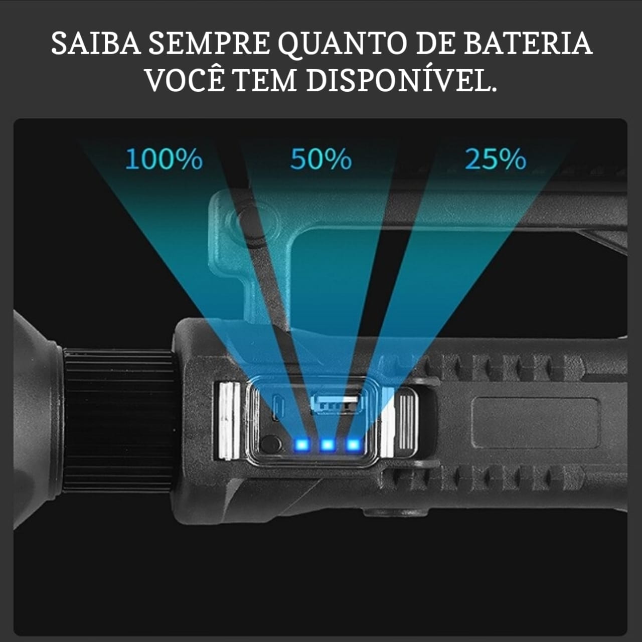 USB Rechargeable Flashlight