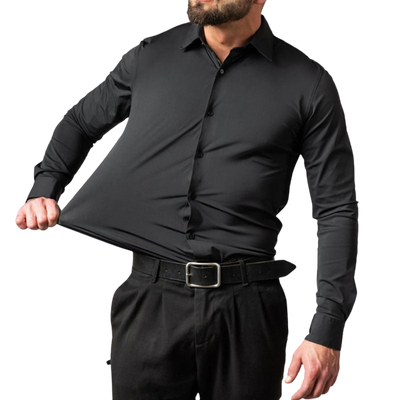 camisa flexivel, camisa social masculina, camisa slim