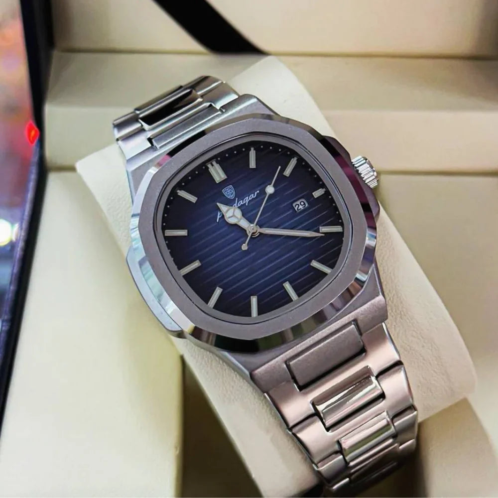 POEDAGAR Luxe Watch — Waterproof 41MM