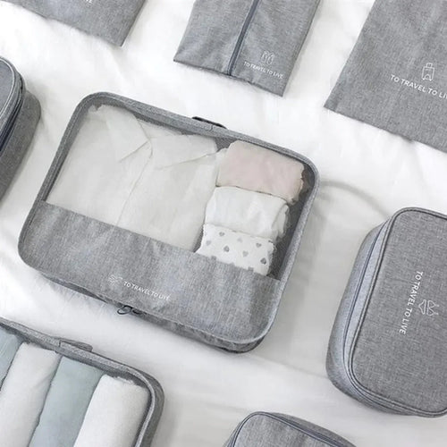 TravelEasy™ 7-Piece Packing Cube Set for Suitcases