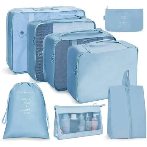 TravelEasy™ 7-Piece Packing Cube Set for Suitcases