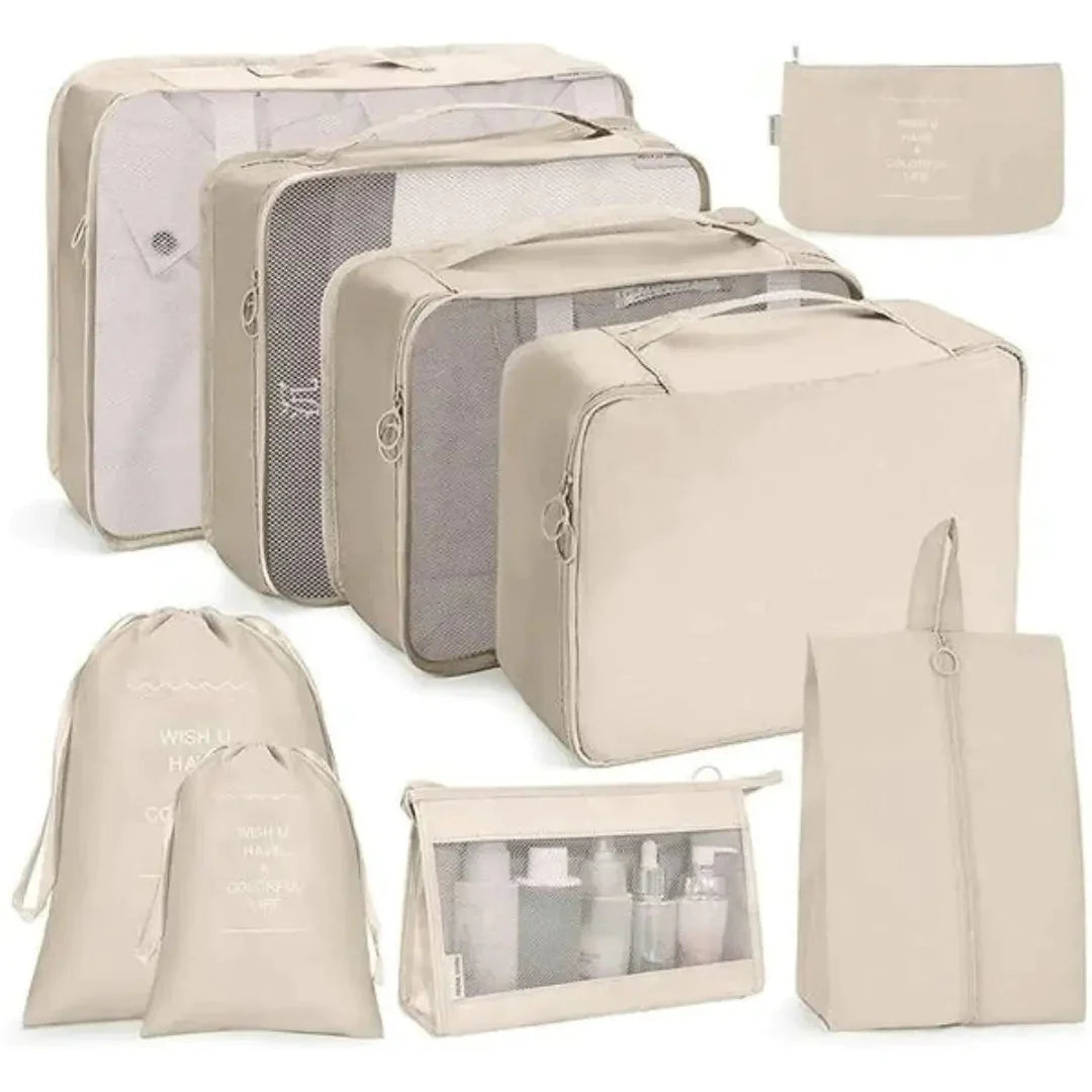 TravelEasy™ 7-Piece Packing Cube Set for Suitcases