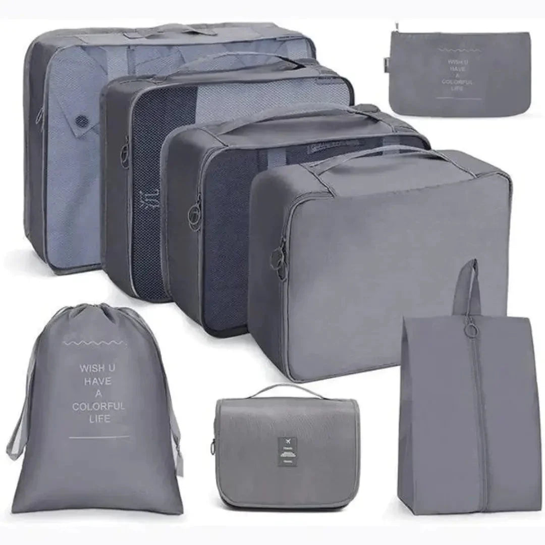 TravelEasy™ 7-Piece Packing Cube Set for Suitcases