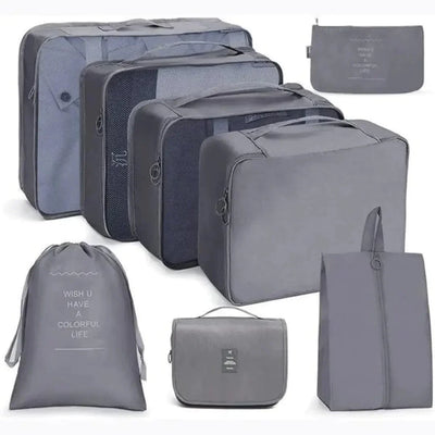 Kit com 7 Bolsas Organizadoras TravelEasy