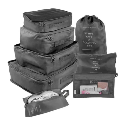 TravelEasy™ 7-Piece Packing Cube Set for Suitcases