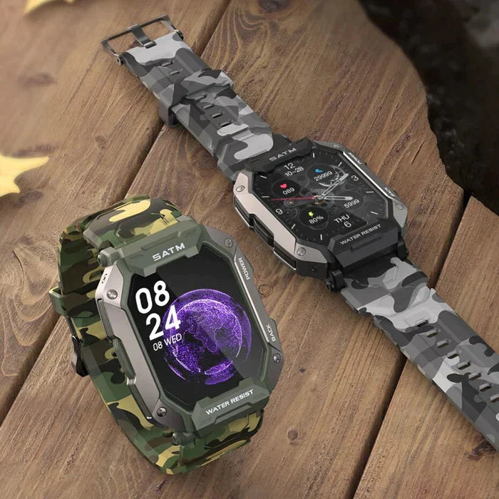 Waterproof & Shockproof Smartwatch + 1 Extra Strap