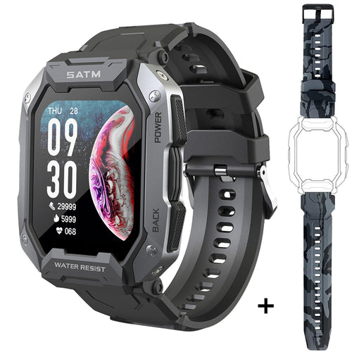 Waterproof & Shockproof Smartwatch + 1 Extra Strap