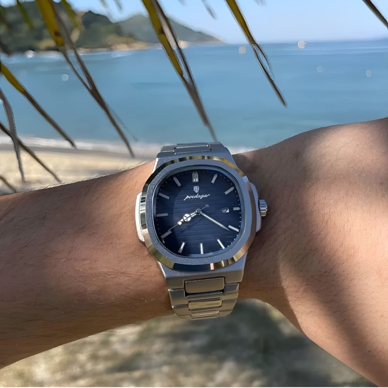 POEDAGAR Luxe Watch — Waterproof 41MM
