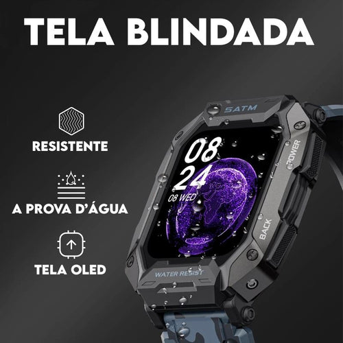 Waterproof & Shockproof Smartwatch + 1 Extra Strap